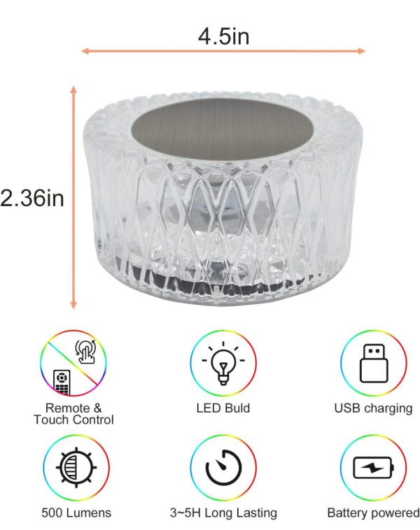 Mega Power Led Bird Nested Crystal Lamp