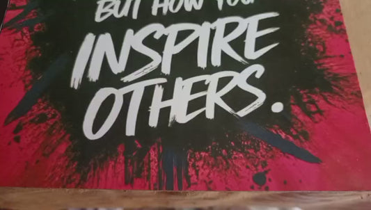 Set Of 6 Motivational Wooden Canvas Frames